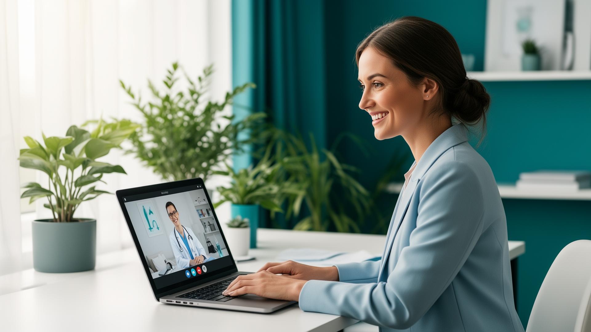 Atendimento médico online sempre disponível